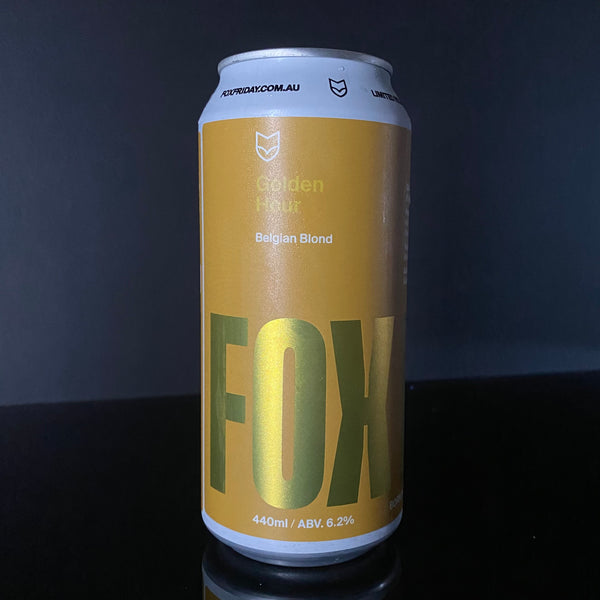 Fox Friday Craft Brewery, Golden Hour: Belgian Blonde, 440ml