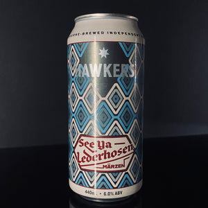 Hawkers Beer, See Ya Lederhosen, 440ml Hawkers Beer, See Ya Lederhosen, 440ml