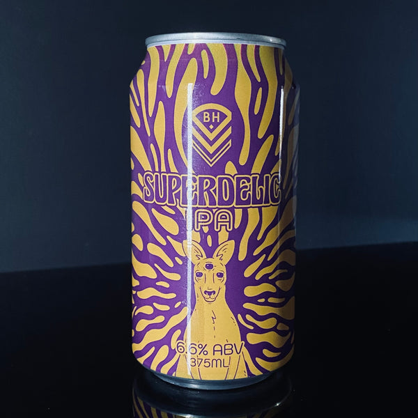 Black Hops Brewing, Superdelic IPA, 375ml