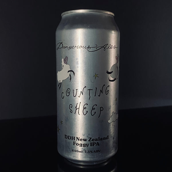 Dangerous Ales, Counting Sheep: NZ DDH Foggy IPA, 440ml