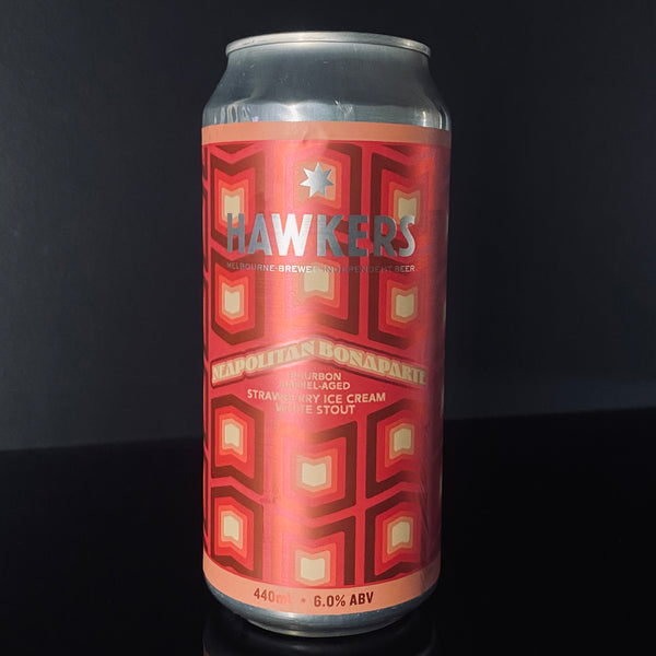 Hawkers Beer, Neapolitan Bonaparte Strawberry Ice Cream Edition, 440ml