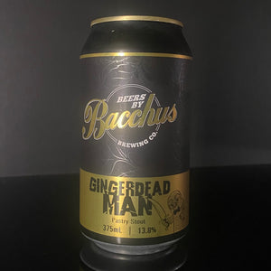 Bacchus Brewing Co., Gingerdead Man: Pastry Stout, 375ml - My Beer Dealer