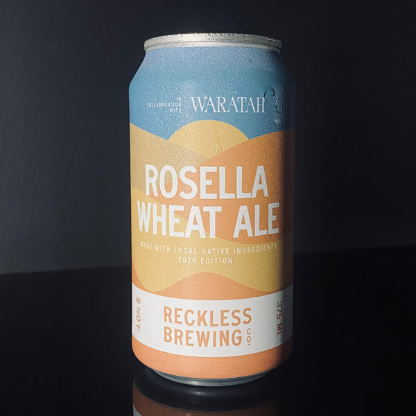 Reckless Brewing Co., Rosella Wheat Ale, 375ml