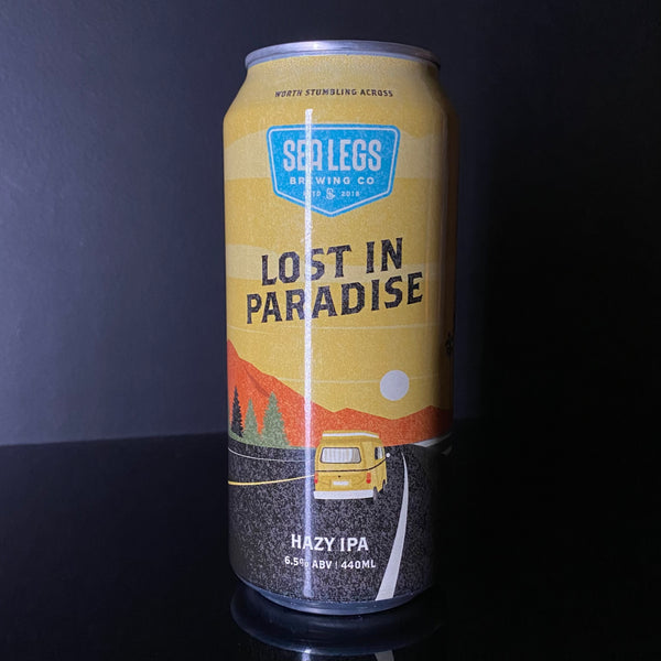 Sea Legs Brewing Co. Lost in Paradise: Hazy IPA, 440ml