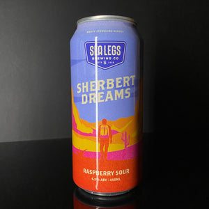 Sea Legs Brewing Co. Sherbert Dreams: Raspberry Sour, 440ml - My Beer Dealer