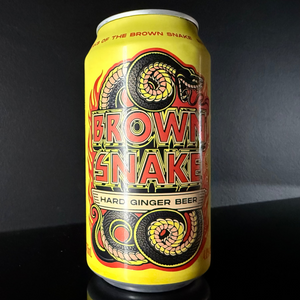 A can of BrewDog, Brown Snake from My Beer Dealer on a dark background.