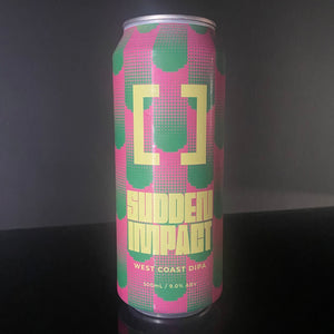 Working Title Brew Co., Sudden Impact, 500ml Working Title Brew Co., Sudden Impact, 500ml