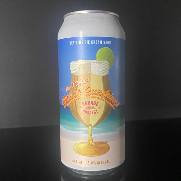 Garage Project, Aunt Sally's Slice of Sunshine: Key Lime Pie Sour, 440ml