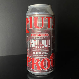 KAIJU! Beer, MP#18, The Red Weed: Hibiscus Terpene Sour, 440ml - My Beer Dealer