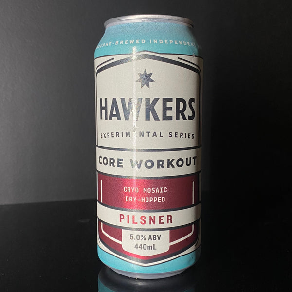 Hawkers Beer, Core Workout - Pilsner, 440ml