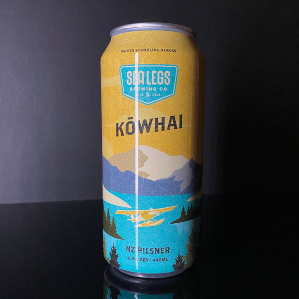 Sea Legs Brewing Co. Kowhai: NZ Pilsner, 440ml