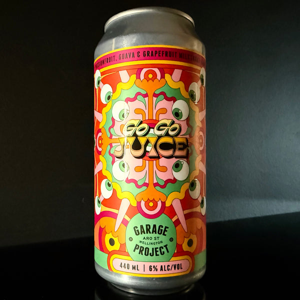 Garage Project, Go Go Juice: Fruited Milkshake Sour Ale, 440ml