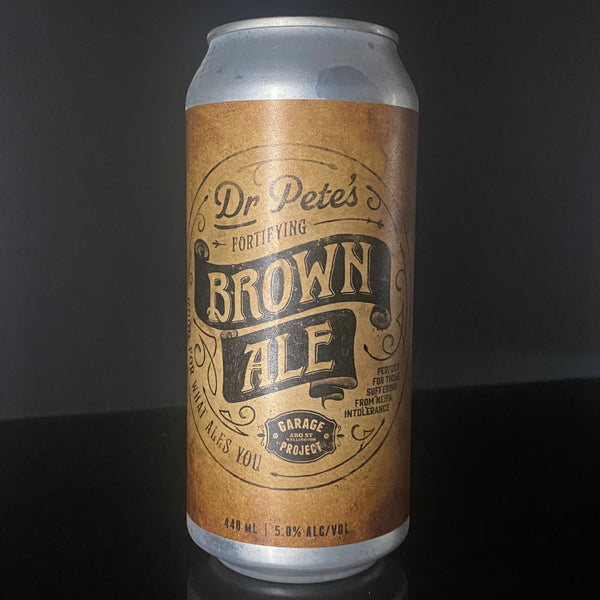 Garage Project, Dr. Pete's Fortifying Brown Ale, 440ml