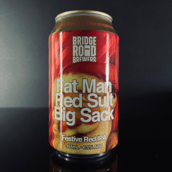 Bridge Road Brewers, Fat Man Red Suit Big Sack: Red IPA, 355ml