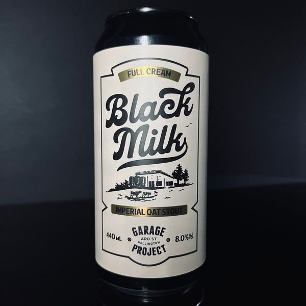 Garage Project, Black Milk: Imperial Oat Milk Stout, 440ml