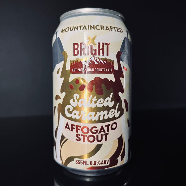 Bright Brewing, Salted Caramel Affogato Stout, 355ml