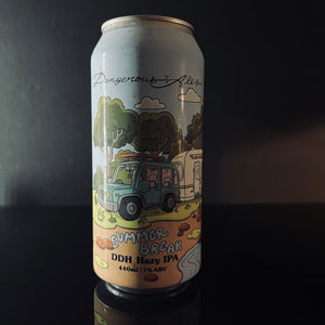 Dangerous Ales, Summer Break: DDH Hazy IPA, 440ml Dangerous Ales, Summer Break: DDH Hazy IPA, 440ml