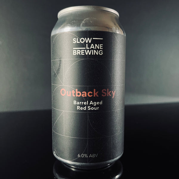Slow Lane Brewing, Outback Sky: Sour - Flanders Red, 375ml