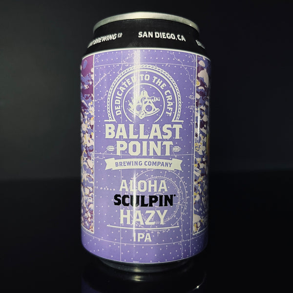 Ballast Point Brewing Company, Aloha Sculpin: Hazy IPA, 330ml