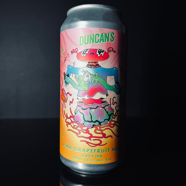 Duncan's Brewing, Pink Grapefruit Haze: IPA, 440ml