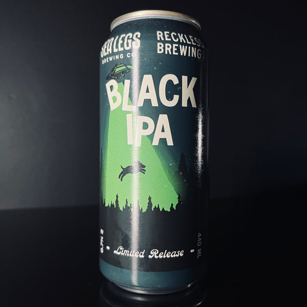 Sea Legs x Reckless, Black IPA, 440ml