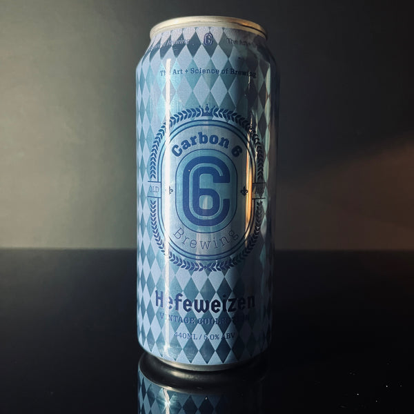 Carbon 6 Brewing, Hefeweizen, 440ml