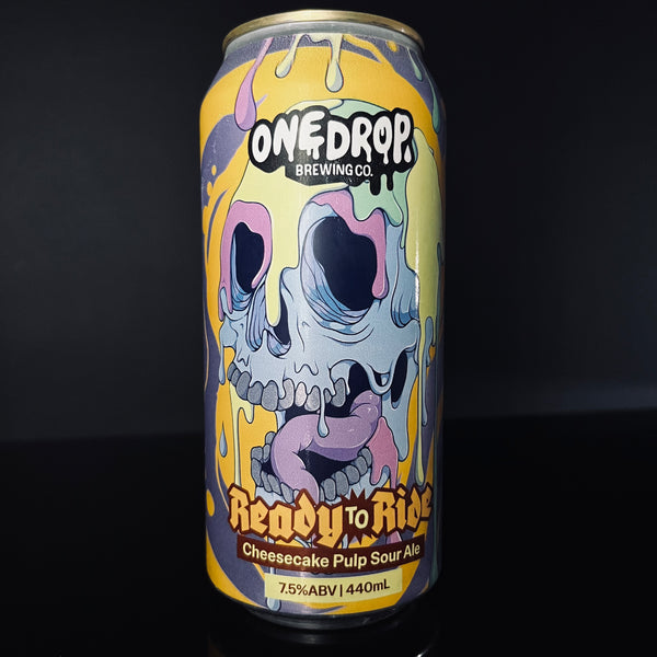 One Drop, Ready To Ride: Cheesecake Pulp Sour: 440ml