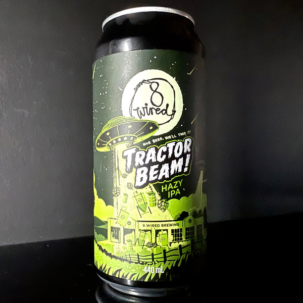 8 Wired, Tractor Beam: Hazy IPA, 440ml