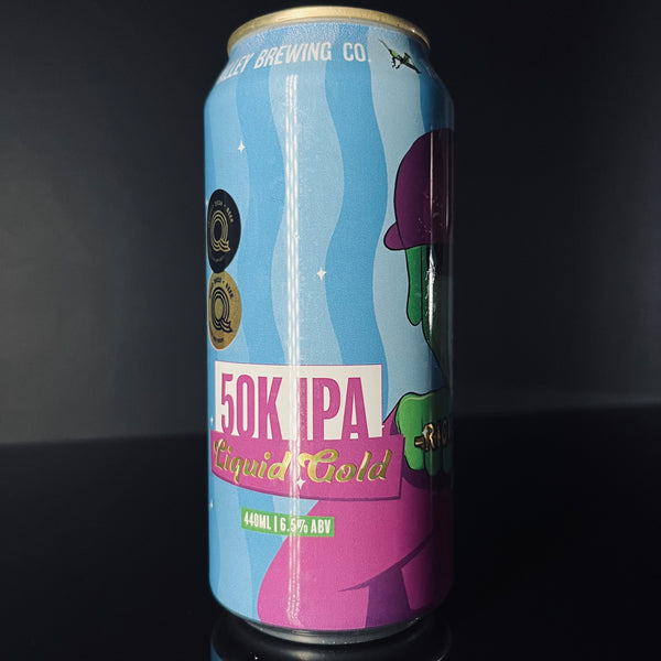 Happy Valley Brewing Co., 50K IPA: West Caost IPA, 440ml