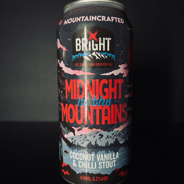 Bright Brewery, Midnight in the Mountains: Coconut Vanilla Chilli Stout, 440ml