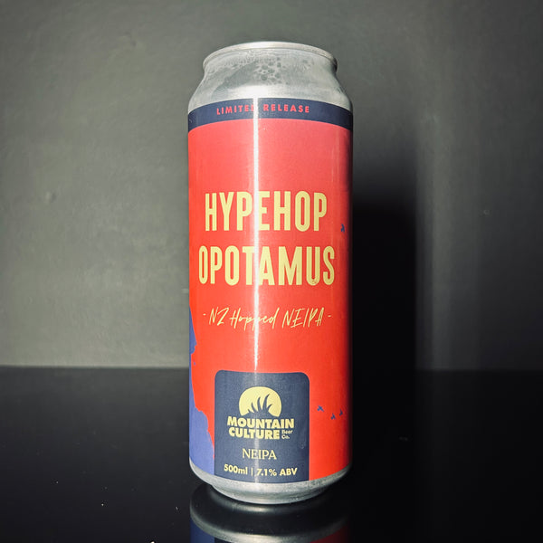 Mountain Culture Brewing Co. Hypehopopotamus: NZ NEIPA, 500ml