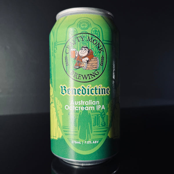 Crafty Monk Brewing, Australian Oat Cream IPA, 375ml