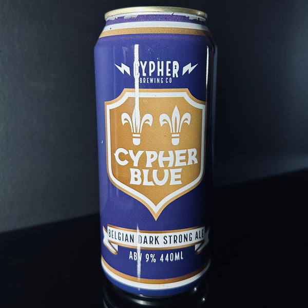 Cypher Brewing Co. Cypher Blue: Belgian Dark Strong Ale, 440ml