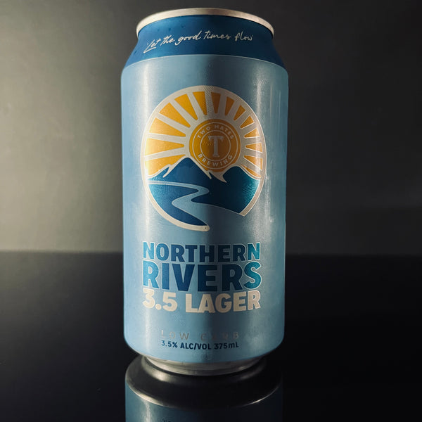 Two Mates Brewing, Northern Rivers: 3.5% Lager, 375ml