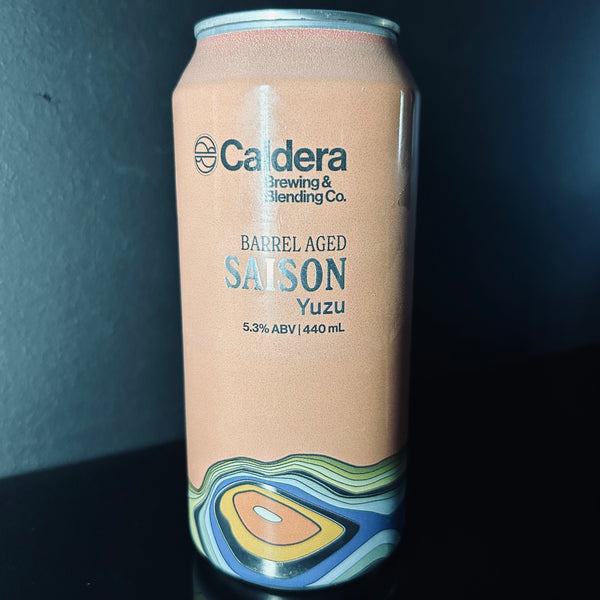 Caldera Brewing & Blending Co, Barrel Aged Saison with Yuzu, 440ml