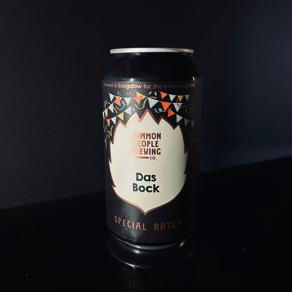 Common People Brewing Co. Das Bock: Dark German Lager, 375ml