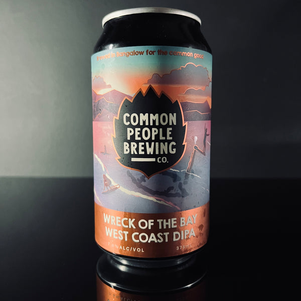 Common People Brewing Co., Wreck Of The Bay West Coast DIPA, 375ml