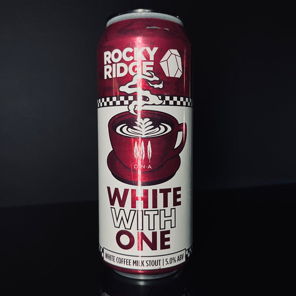 Rocky Ridge Brewing Co. White With One: Coffee White Stout, 500ml