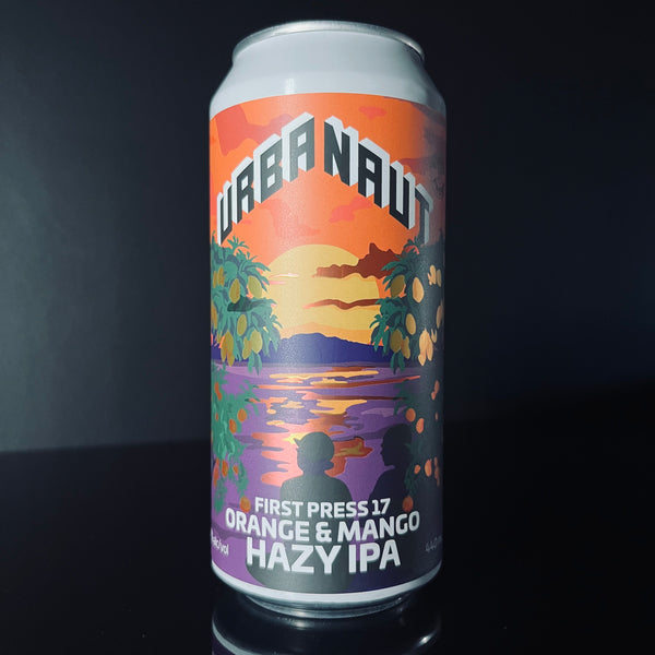 Urbanaut Brewing, Orange & Mango: Hazy IPA, 440ml