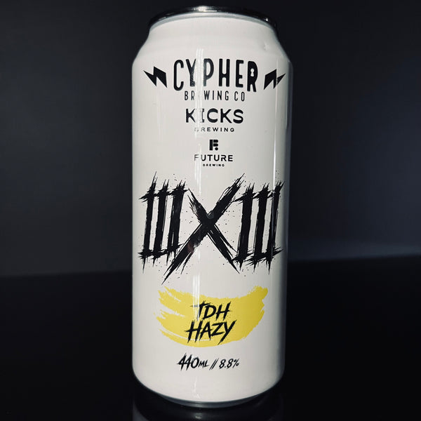 Cypher x Kicks x Future, IIIXIII: TDH Hazy IPA, 440ml