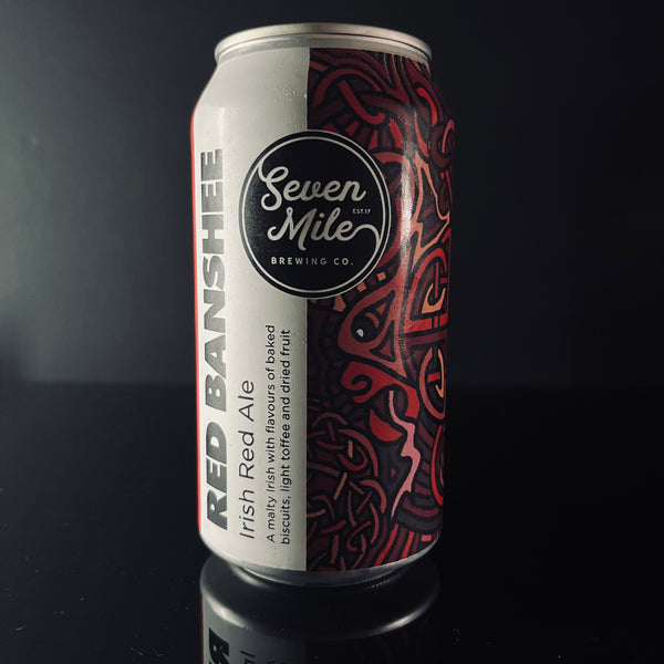 Seven Mile Brewing Co. Red Banshee: Irish Red Ale, 375ml