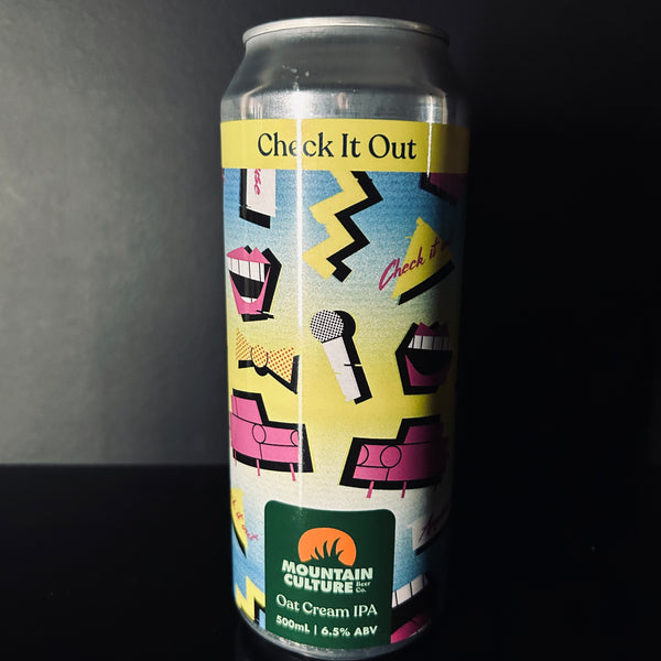 Mountain Culture, Check It Out!: Oat Cream IPA, 500ml