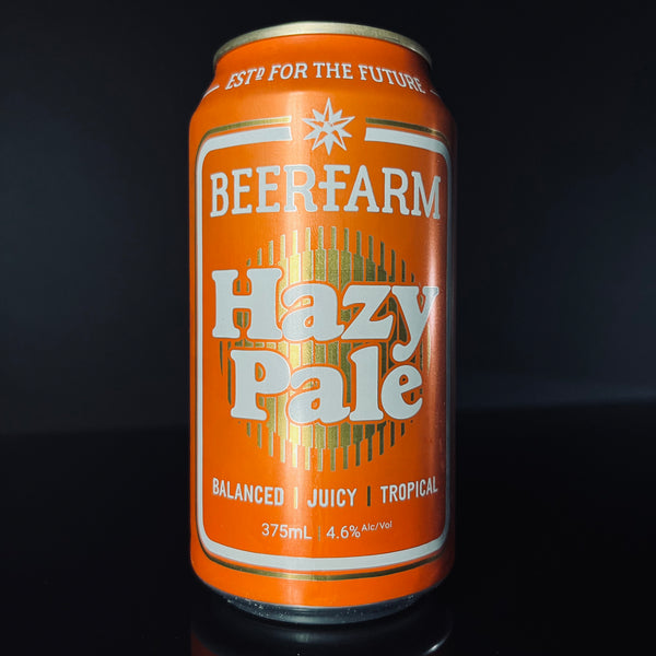 Beerfarm, Hazy Pale: Juicy Hazy Pale Ale, 375ml