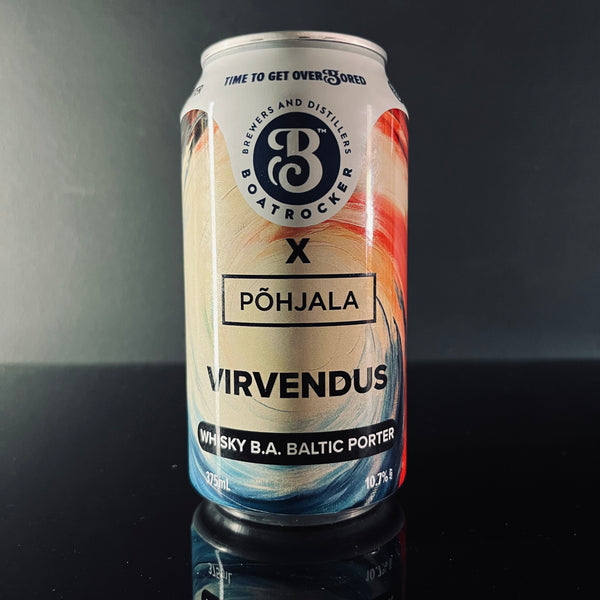 Boatrocker X Pohjala, Virvendus: Whisky BA Baltic Porter, 375ml