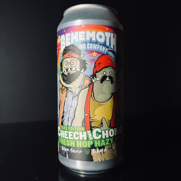 Behemoth Brewing Co. Cheech & Chong 2026: Fresh Hop Hazy IPA, 440ml