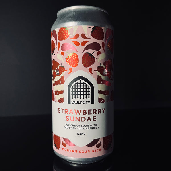 Vault City Brewing, Strawberry Sundae, 440ml