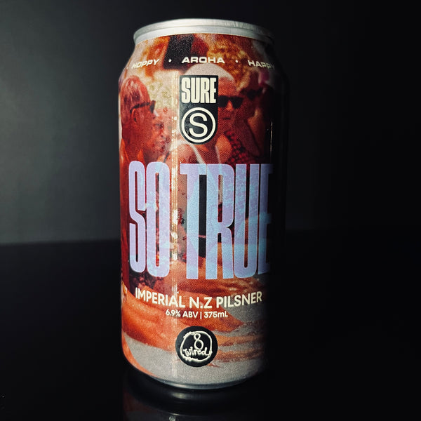 Sure x 8 Wired, So True: Imperial NZ Pilsner, 375ml