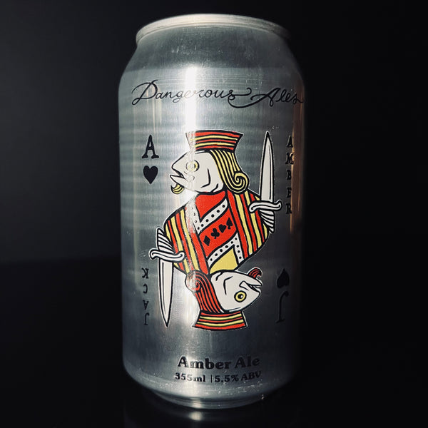 Dangerous Ales, Amber Jack: Amber Ale, 355ml