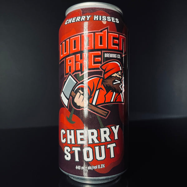 Wooden Axe Brewing Co., Cherry Kisses: Stout, 440ml