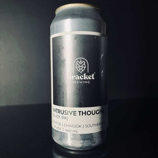 Bracket Brewing, Instrusive Thoughts: Black IPA, 440ml